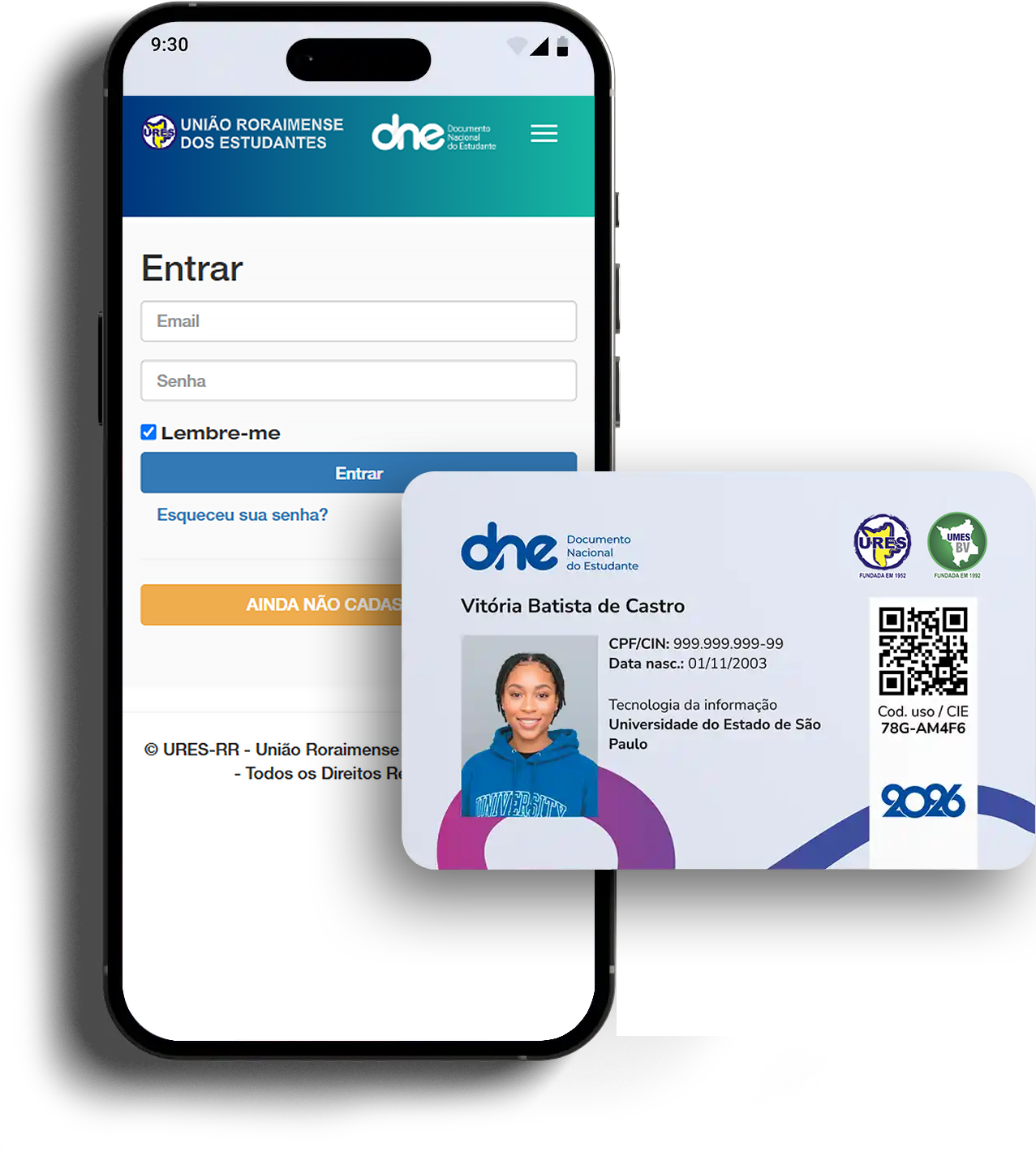 Carteira de Estudante